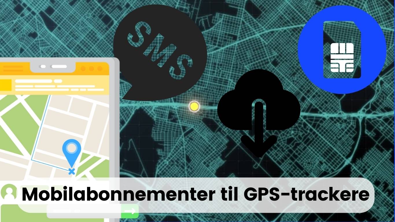Mobilabonnement GPS-tracker – find det bedste / billigste